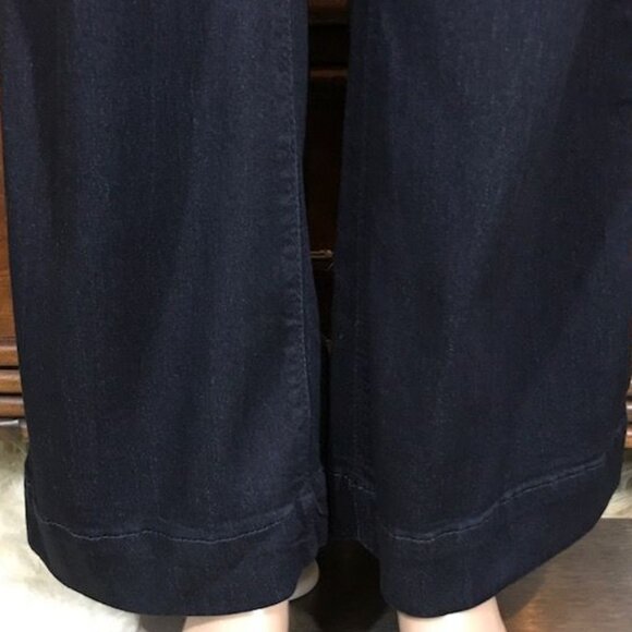 Laurie Felt Dark Wash Silky Flare Vital Stretch Technology Jean - Picture 6 of 8